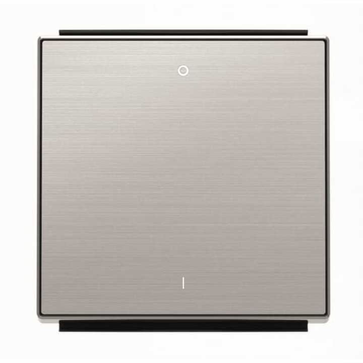 Клавіша вимикача ABB серія Sky 2CLA850120A1401 8501.2 AI з маркуванням 0/I сталь · ABB · uk/klavisha-vimikacha-abb-sky-2cla850120a1401-85012-ai-z-markuva