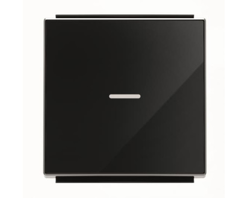 Клавіша вимикача ABB серія Sky 2CLA850130A2501 8501.3 CN з лінзою чорне скло