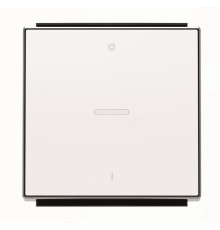 Клавіша вимикача ABB серія Sky 2CLA850140A1101 8501.4 BL з лінзою 0/I білий