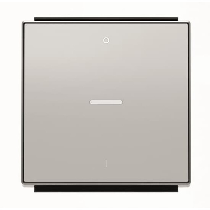 Клавіша вимикача ABB серія Sky 2CLA850140A1301 8501.4 PL з лінзою 0/I срібло · ABB · uk/klavisha-vimikacha-abb-sky-2cla850140a1301-85014-pl-z-linzoyu
