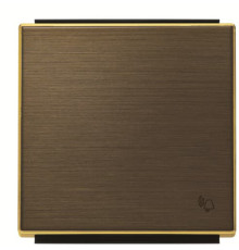 Клавіша вимикача ABB серія Sky 2CLA850400A1201 8504 OE із символом «Дзвінок» золото