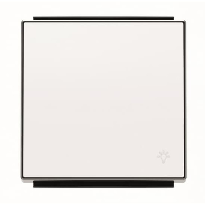 Клавіша вимикача ABB серія Sky 2CLA850420A1101 8504.2 BL із символом «Світло» білий · ABB · uk/klavisha-vimikacha-abb-sky-2cla850420a1101-85042-bl-iz-simvol