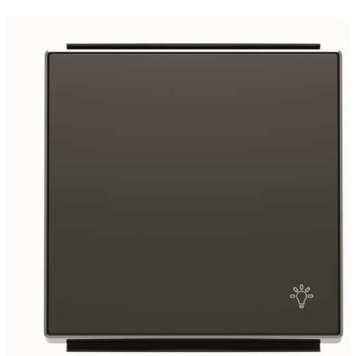 Клавіша вимикача ABB серія Sky 2CLA850420A1501 8504.2 NS із символом «Світло» чорний оксамит · ABB · uk/klavisha-vimikacha-abb-sky-2cla850420a1501-85042-ns-iz-simvol
