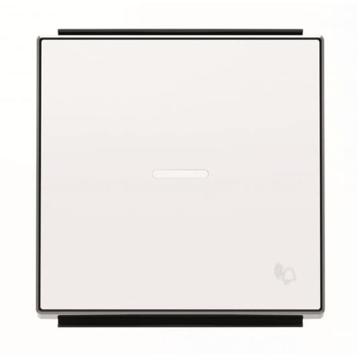 Клавіша вимикача ABB серія Sky 2CLA850430A1101 8504.3 BL із лінзою із символом «Дзвінок» білий · ABB · uk/klavisha-vimikacha-abb-sky-2cla850430a1101-85043-bl-iz-linzoy