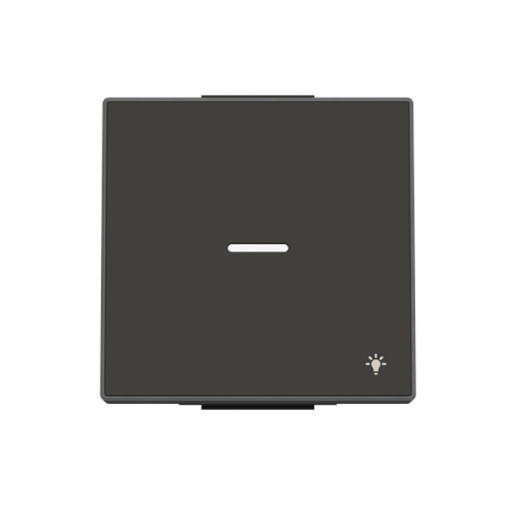 Клавіша вимикача ABB серія Sky 2CLA850440A1501 8504.4 NS із лінзою із символом «Світло» чорний оксамит · ABB · uk/klavisha-vimikacha-abb-sky-2cla850440a1501-85044-ns-iz-linzoy