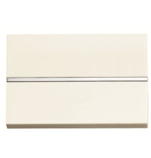 Клавіша вимикача ABB Zenit 2CLA230100N1101 N2301 BL 3М (білий)
