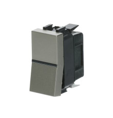 Кнопковий вимикач ABB Zenit 2CLA210470N1901 N2104.7 CV 1М (шампань)