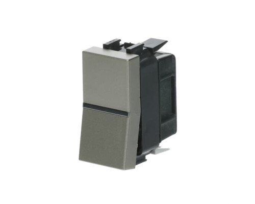 Кнопковий вимикач ABB Zenit 2CLA210470N1901 N2104.7 CV 1М (шампань)