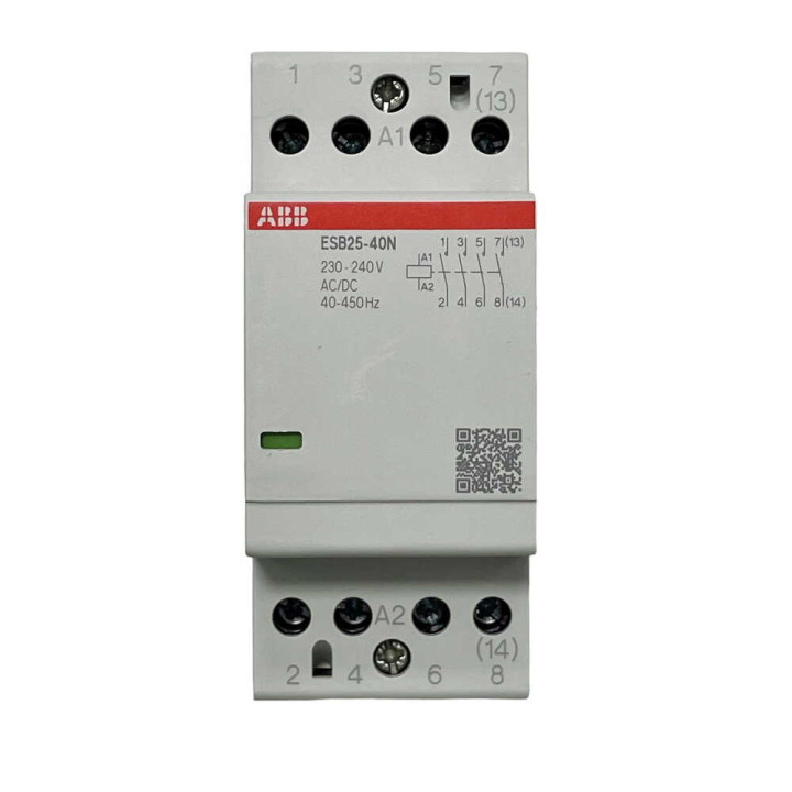 Контактор ABB безшумний AC/DC 25A 4НО 230В · ABB · uk/kontaktor-abb-bezshumnyj-ac-dc-25a-4no-230v-1sae231111r0640