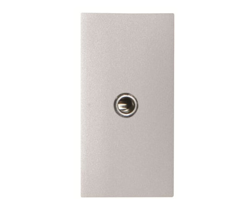 Mini-Jack розетка ABB Zenit 2CLA215540N1301 N2155.4 PL 1М (срібло)