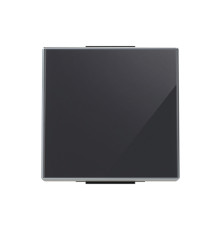 Одинарна клавіша вимикача ABB серія Sky 2CLA850100A2501 8501 CN чорне скло