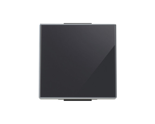 Одинарна клавіша вимикача ABB серія Sky 2CLA850100A2501 8501 CN чорне скло