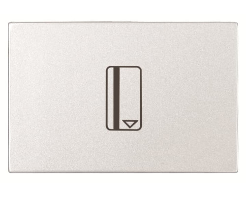 Однокнопковий картковий вимикач ABB Zenit 2CLA221410N1101 N2214.1 BL (білий)
