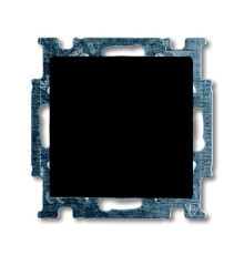 Однокнопковий вимикач ABB Basic 55 2CKA001012A2174 2006/1 UC-95-507 (чорний шато)