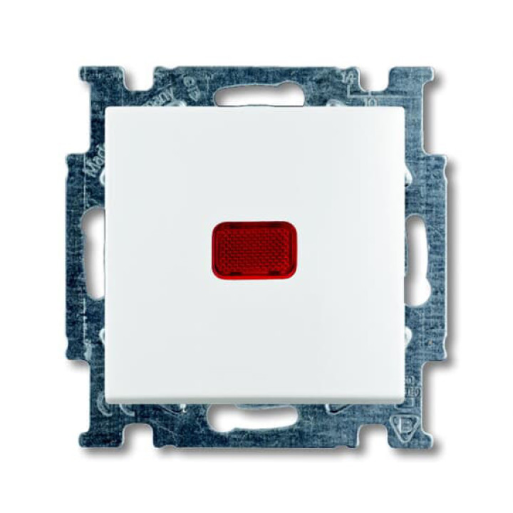 Однокнопковий вимикач з N-клеммою ABB Basic 55 2CKA001012A2143 2006/6 UCK-94-507 (білий) · ABB · uk/odnoknopkovij-vimikach-z-n-klemmoyu-abb-basic-55-2cka001012a2