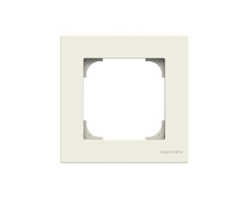 Одномісна рамка ABB серія Sky 2CLA857110A1101 8571.1 BL білий