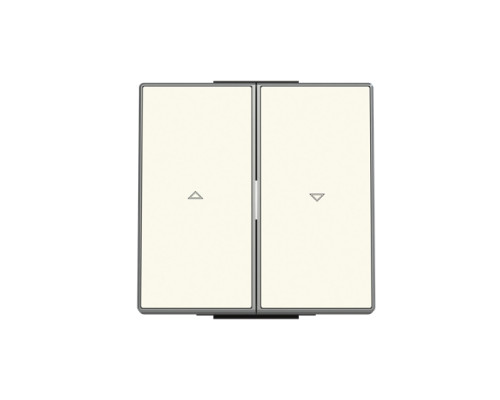 Подвійна клавіша жалюзі ABB серія Sky 2CLA854400A1101 8544 BL білий