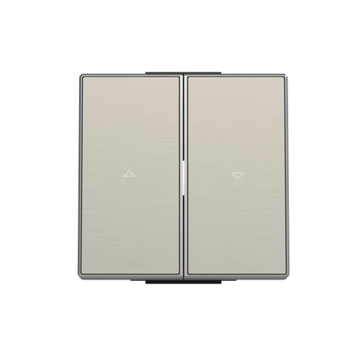 Подвійна клавіша жалюзі ABB серія Sky 2CLA854400A1401 8544 AI сталь · ABB · uk/podvijna-klavisha-galyuzi-abb-sky-2cla854400a1401-8544-ai-sta