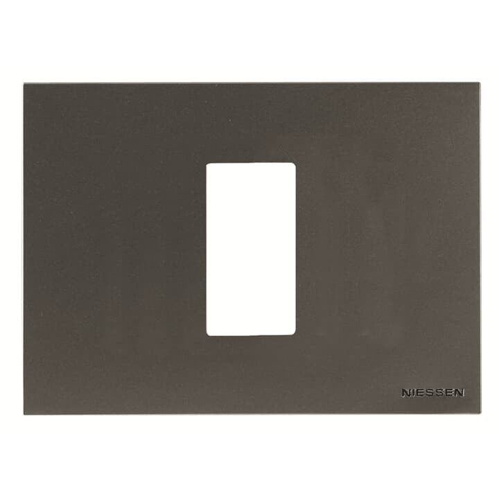 Рамка ABB Zenit 2CLA247100N1801 N2471 AN італійський стандарт 1М (антрацит) · ABB · uk/ramka-abb-zenit-2cla247100n1801-n2471-an-italijskij-standart-
