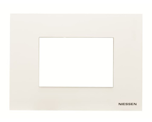 Рамка ABB Zenit 2CLA247300N1101 N2473 BL італійський стандарт 3М (білий)