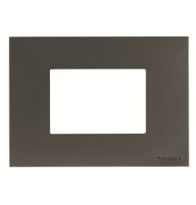 Рамка ABB Zenit 2CLA247300N1801 N2473 AN італійський стандарт 3М (антрацит)