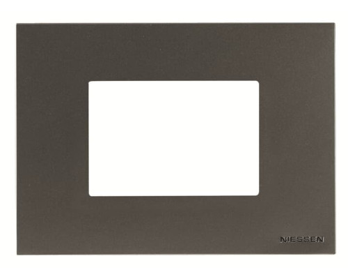 Рамка ABB Zenit 2CLA247300N1801 N2473 AN італійський стандарт 3М (антрацит)