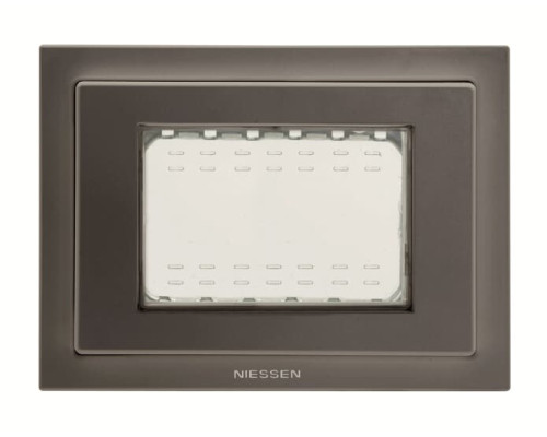 Рамка ABB Zenit 2CLA337300N1801 N3373 AN IP55 3М (антрацит)