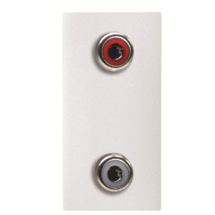 RCA розетка ABB Zenit 2CLA215520N1101 N2155.2 BL 1М (білий) · ABB · uk/rca-rozetka-abb-zenit-2cla215520n1101-n21552-bl-1m-bilij