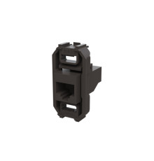 RJ45 розетка ABB серія Zenit 2018.5 cat.5е із супортом