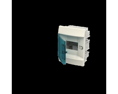 Щит ABB Mistral41F 4 модуля IP41 прозорі двері вбудовується (1SLM004100A1200)