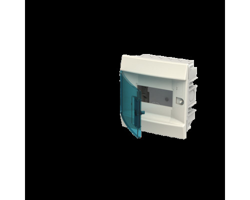 Щит ABB Mistral41F 6 модулів IP41 прозорі двері вбудовується (1SLM004100A1201)
