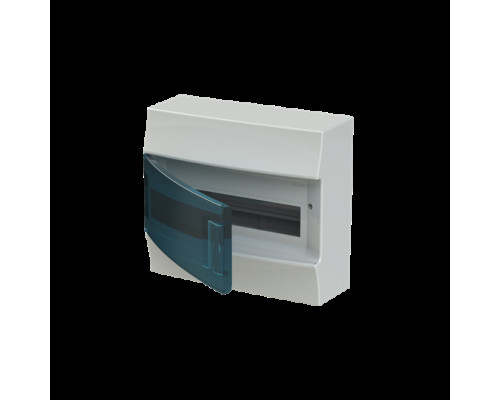 Щит ABB Mistral41W 12 модулів IP41 прозорі двері клеммник навісний (1SPE007717F0421)