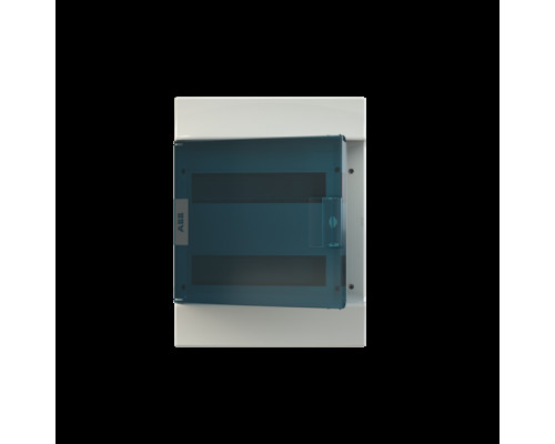Щит ABB Mistral41W 24 модуля IP41 прозорі двері клеммник навісний (1SPE007717F0521)
