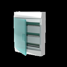 Щит ABB Mistral41W 54 модулів IP41 прозорі двері клеммник навісний (1SPE007717F1021) · ABB · uk/shit-abb-mistral41w-54-modulej-ip41-prozrachnye-dveri-klemmn
