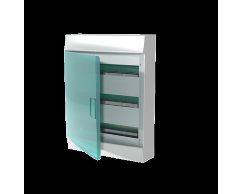 Щит ABB Mistral41W 54 модулів IP41 прозорі двері клеммник навісний (1SPE007717F1021)