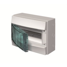 Щит ABB Mistral65 12 модулів IP65 прозорі двері клеммник навісний (1SLM006501A1202) · ABB · uk/shit-abb-mistral65-12-modulej-ip65-prozrachnye-dveri-klemmni