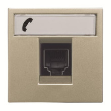 Телефонна розетка ABB Zenit 2CLA221760N1901 N2217.6 CV (шампань) · ABB · uk/telefonna-rozetka-abb-zenit-2cla221760n1901-n22176-cv-shampan