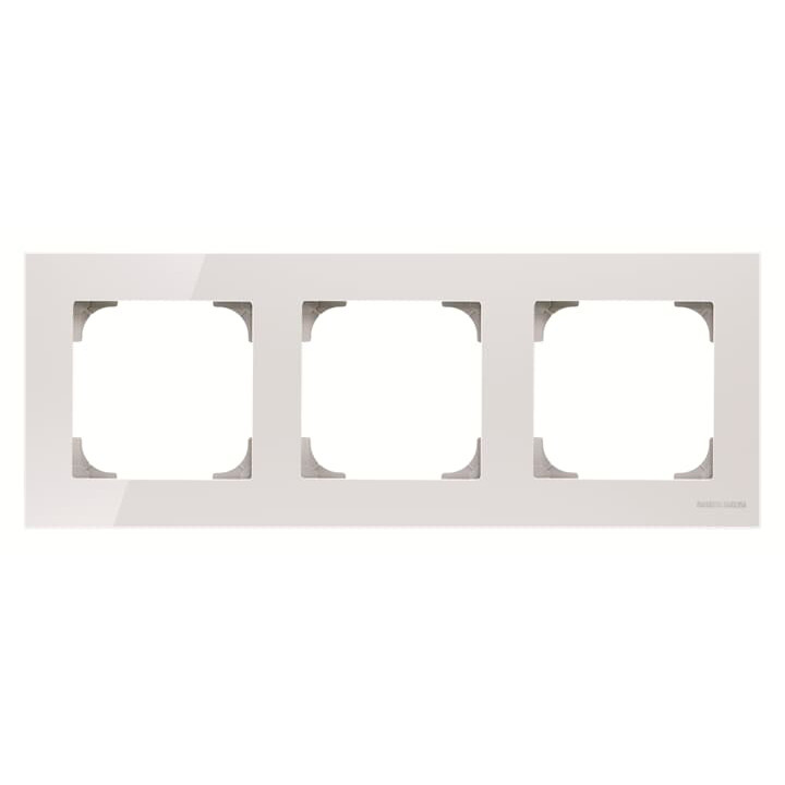 Тримісна рамка ABB серія Sky 2CLA857300A3001 8573 CB біле скло · ABB · uk/trimisna-ramka-abb-sky-2cla857300a3001-8573-cb-bile-sklo