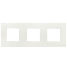 Тримісна рамка ABB Zenit 2CLA227310N1101 N2273.1 BL (білий)