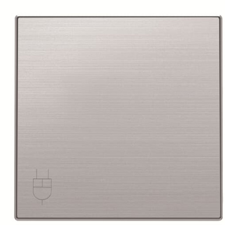 Центральна плата розетки ABB серія Sky 2CLA858810A1401 8588.1 AI з кришкою сталь · ABB · uk/tsentralna-plata-rozetki-abb-sky-2cla858810a1401-85881-ai-z-k