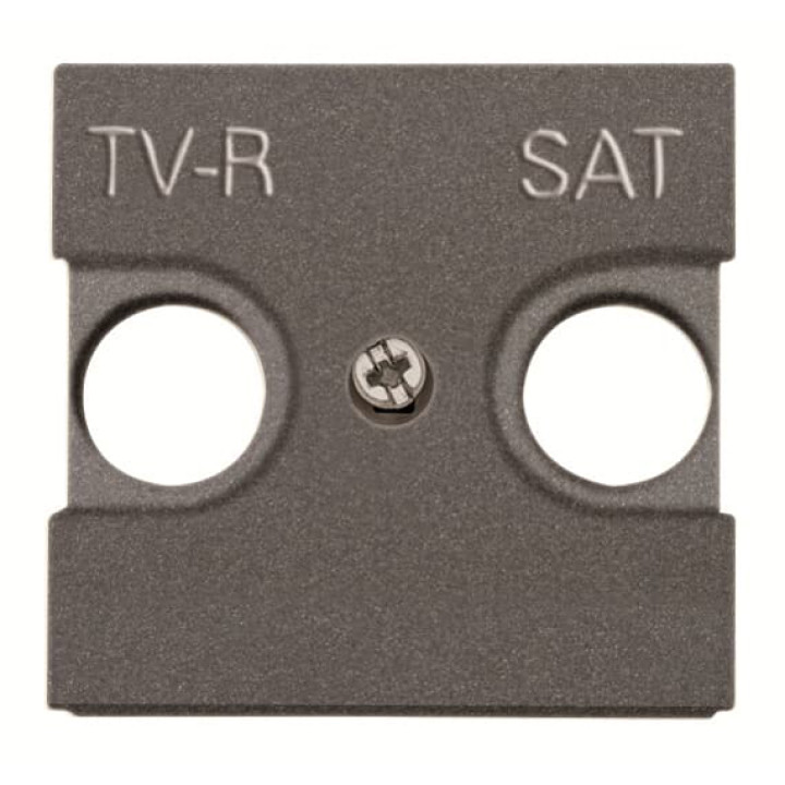 Центральна плата TV-R SAT розетки ABB Zenit 2CLA225010N1801 N2250.1 AN (антрацит) · ABB · uk/tsentralna-plata-tv-r-sat-rozetki-abb-zenit-2cla225010n1801-n