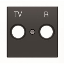 Центральна плата TV+R розетки ABB серія Sky 8550 NS чорний оксамит · ABB · uk/tsentralna-plata-tvr-rozetki-abb-sky-8550-ns-chornij-oksamit