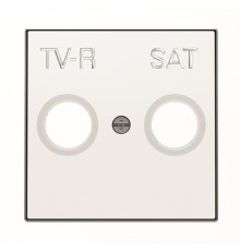 Центральна плата TV/R+SAT розетки ABB серія Sky 2CLA855010A1101 8550.1 BL білий