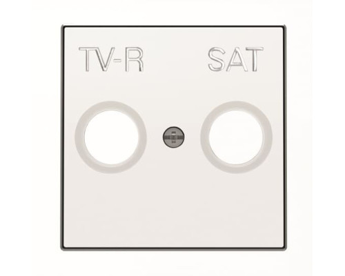 Центральна плата TV/R+SAT розетки ABB серія Sky 2CLA855010A1101 8550.1 BL білий