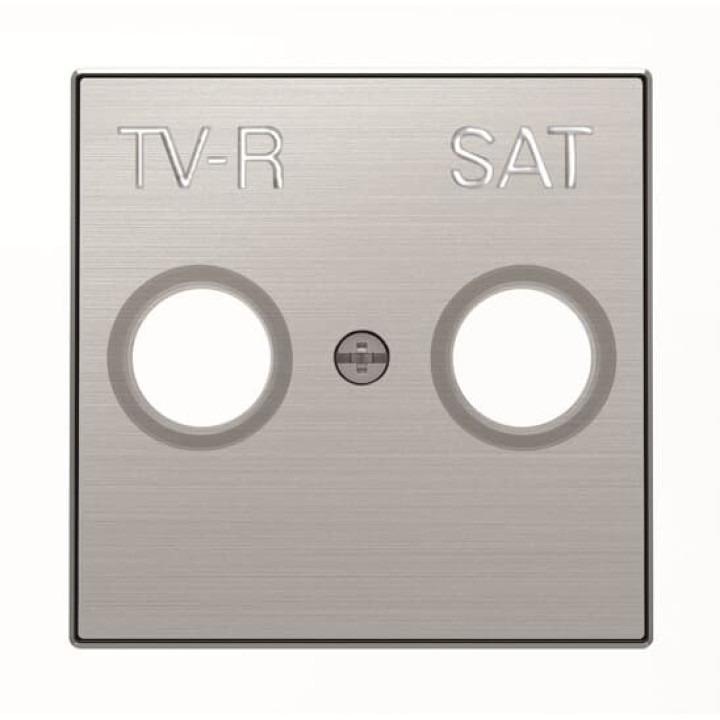 Центральна плата TV/R+SAT розетки ABB серія Sky 2CLA855010A1401 8550.1 AI сталь · ABB · uk/tsentralna-plata-tvrsat-rozetki-abb-sky-2cla855010a1401-85501