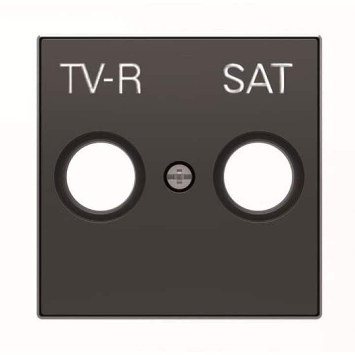 Центральна плата TV/R+SAT розетки ABB серія Sky 2CLA855010A1501 8550.1 NS чорний оксамит · ABB · uk/tsentralna-plata-tvrsat-rozetki-abb-sky-2cla855010a1501-85501