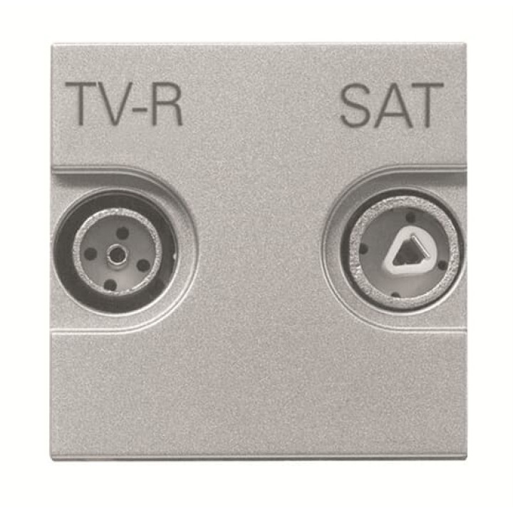 TV-R SAT розетка ABB Zenit 2CLA225130N1301 N2251.3 PL (срібло) · ABB · uk/tv-r-sat-rozetka-abb-zenit-2cla225130n1301-n22513-pl-sriblo