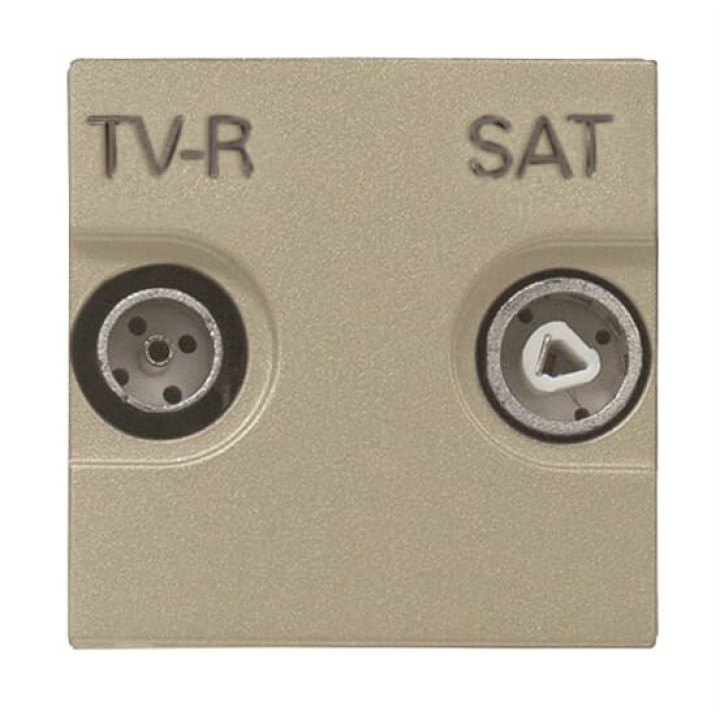 TV-R SAT розетка ABB Zenit 2CLA225130N1901 N2251.3 CV (шампань) · ABB · uk/tv-r-sat-rozetka-abb-zenit-2cla225130n1901-n22513-cv-shampan