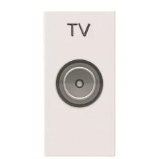 TV розетка ABB Zenit 2CLA215070N1101 N2150.7 BL 1М (білий)