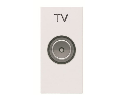 TV розетка ABB Zenit 2CLA215070N1101 N2150.7 BL 1М (білий)